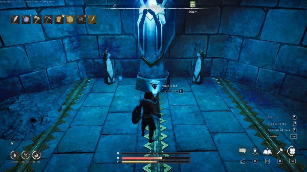 Vault Core location