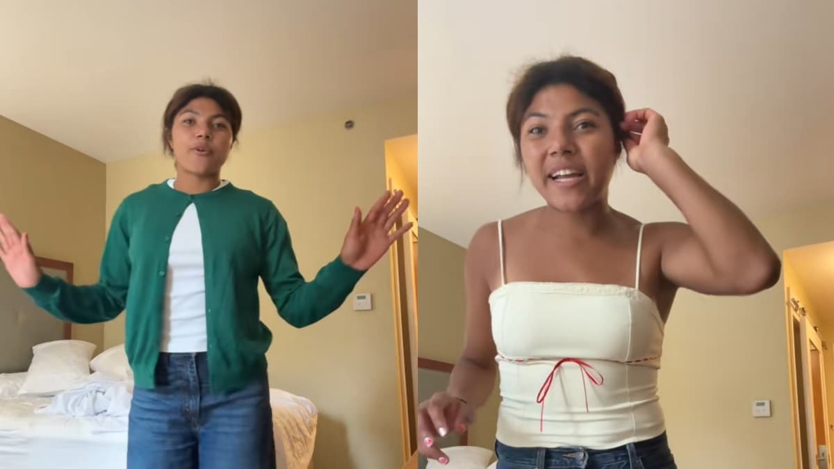 Insane California Tennis Player Wears a Bizarre Outfit: ‘Girl Just Wear Your Tennis Outfit’