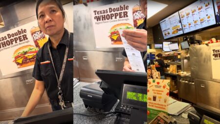 Oregon Male Karen loses it at Burger King
