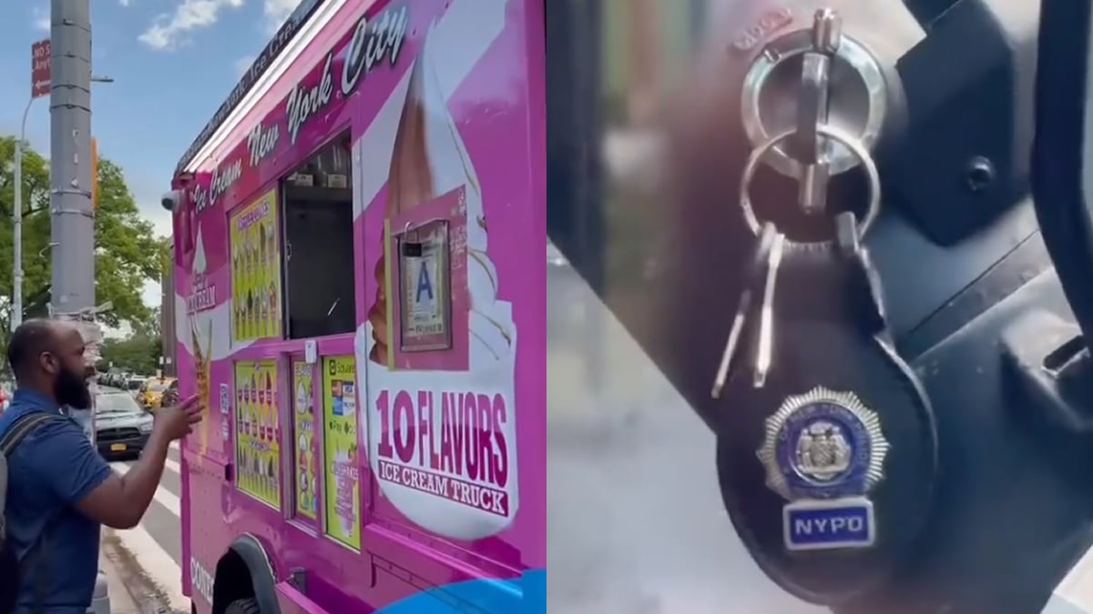 TikToker Spots ‘Ice Cream Truck’ With NYPD Keys at Brooklyn College Protest: ‘Oh That’s ICE Cream Alright’ (UPDATE)
