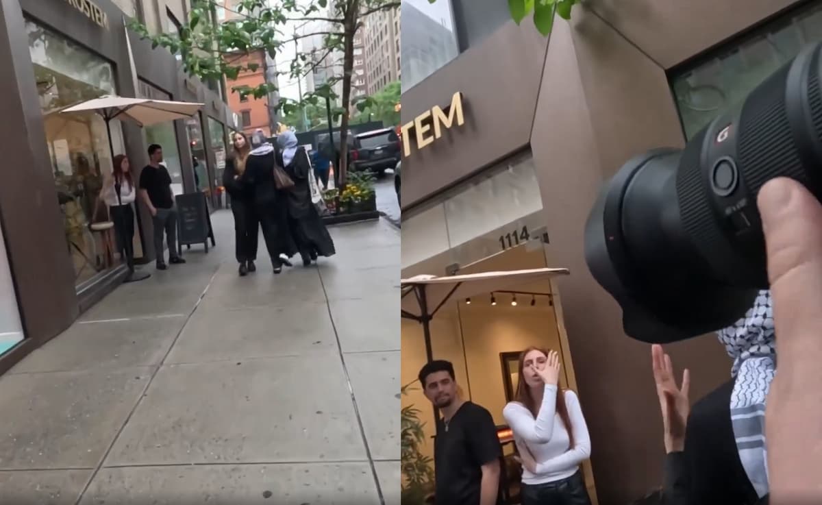 Introstem Employee Sparks Outrage After Shoving Palestinians Women Wearing Headscarves in NYC: ‘Trying to get in on that racist GoFundMe’