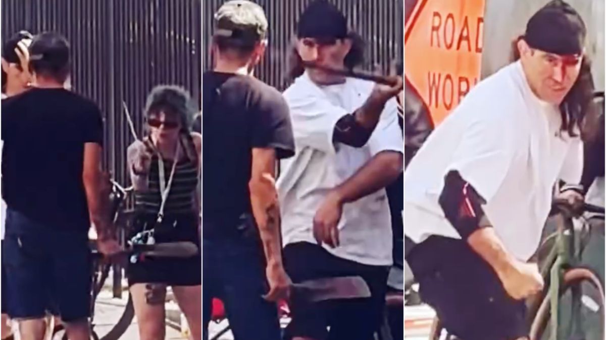 Ninja Warfare Among the Homeless Steals the Show in Broad Daylight Los Angeles: ‘You See This a Lot in Third World Countries’