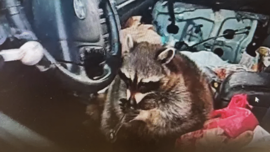 Springfield Township Police Department Ohio Raccoon