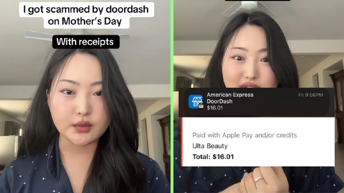 California Woman Feels Scammed by DoorDash on Mother’s Day, “I Came With Receipts”