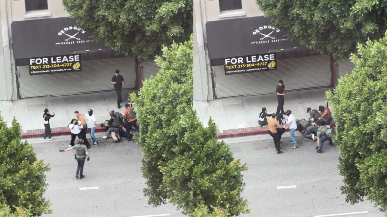 ICE and LAPD Storm Los Angeles Street Vendor Spot in DTLA Raid: ‘Are We Great Again Yet?'
