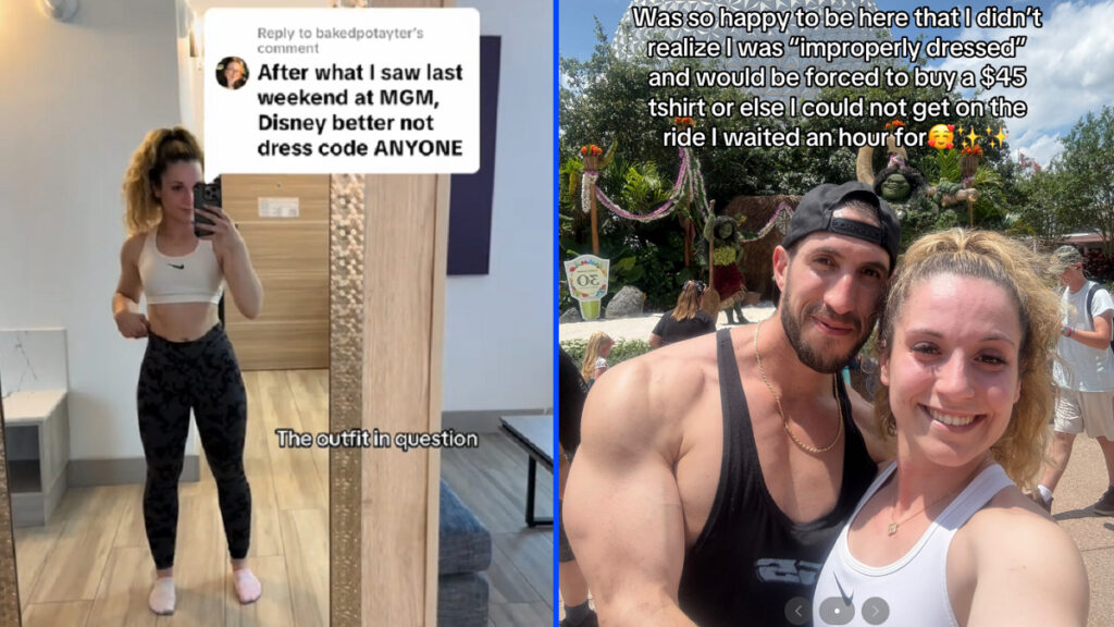 Florida Woman Denied Entry to Disney World, ‘You Forgot Your Shirt, Ma’am’ a florida woman being denied access to disney world rides for being inappropriately dressed