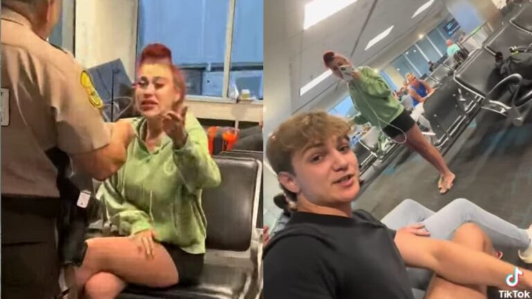 A picture of the Miami Karen influencer.
