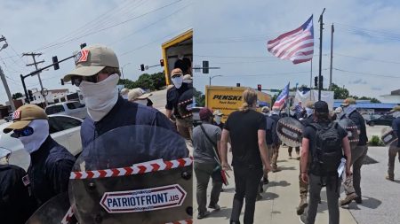 A picture of the Missouri neo-fascist Nazis.