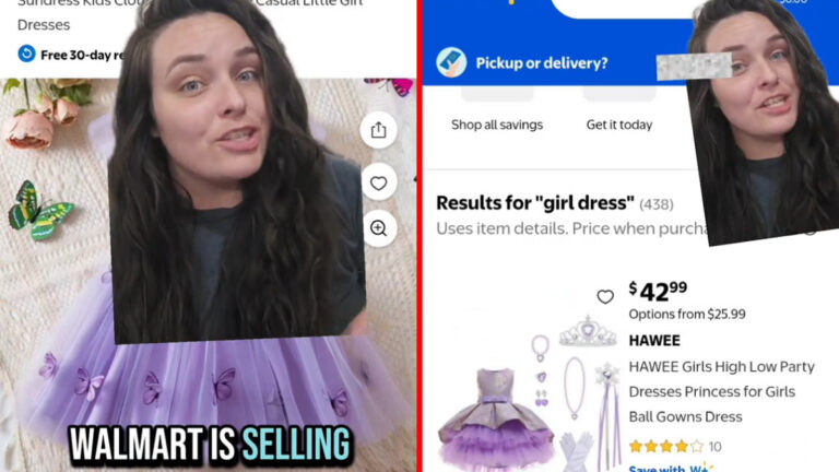 utah tiktoker existingtothrive accusing walmart of trafficking children