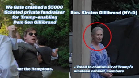 Protesters Invade Hamptons Mansion and Disrupt Senator Gillibrand’s Elite Fundraiser: ‘She Makes Me Sick'