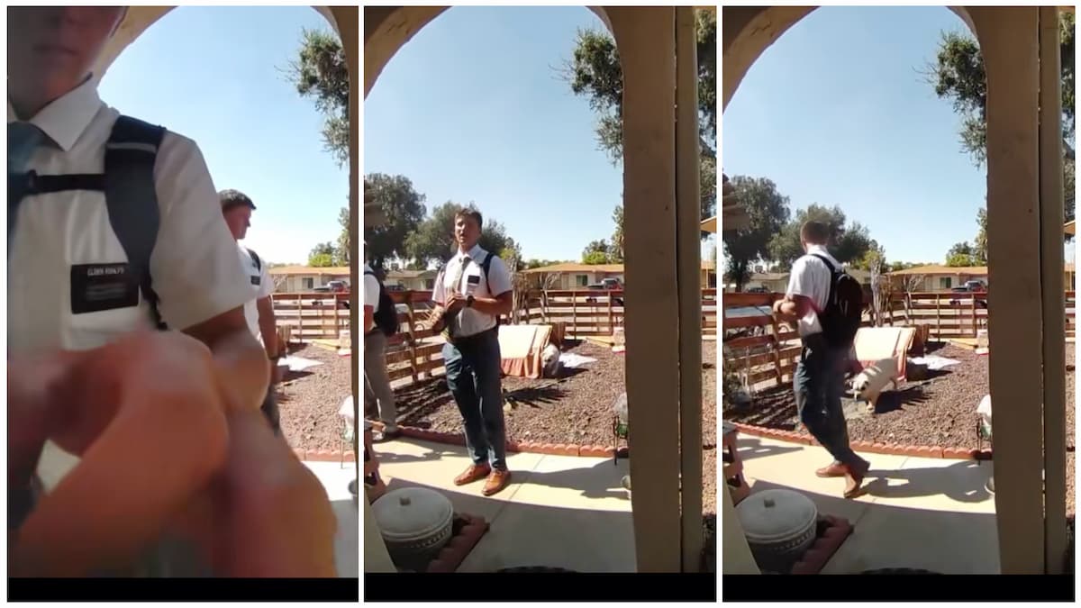 Texas Woman Warns Two Mormons About Her Deaf Dog But It Sneaks Up & Attacks Them in Viral Video: ‘They Thought the Lord Would Protect Them’