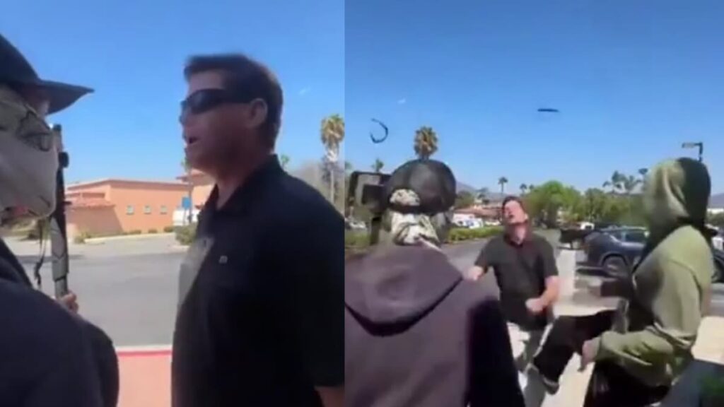 A picture of the California loudmouth.