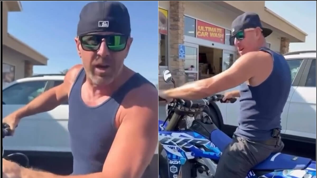 Angry Utah Dirt Biker Spits at Woman at a Holiday Gas Station During Confrontation: ‘And This Is Why We Carry Gel-Based Pepper Spray Ladies’