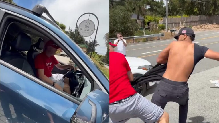 California Car Week Mayhem After Drunk Kia Driver Dents Rolls-Royce and Street Fight Erupts: ‘Dumbass Old Man’