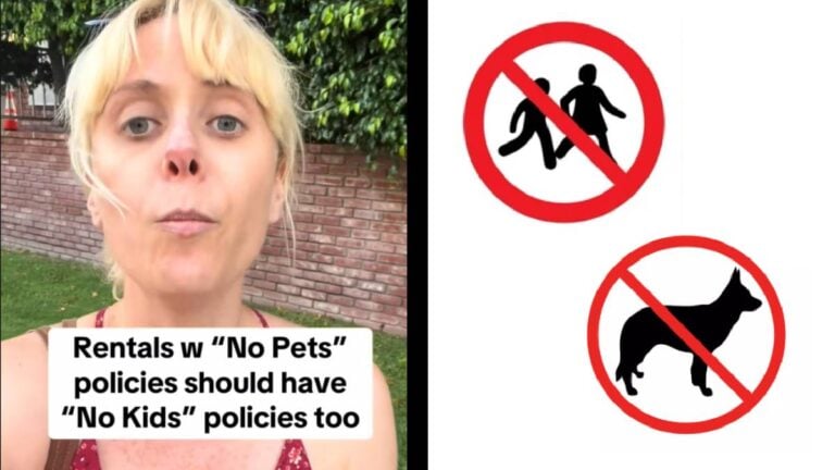 California no children policies