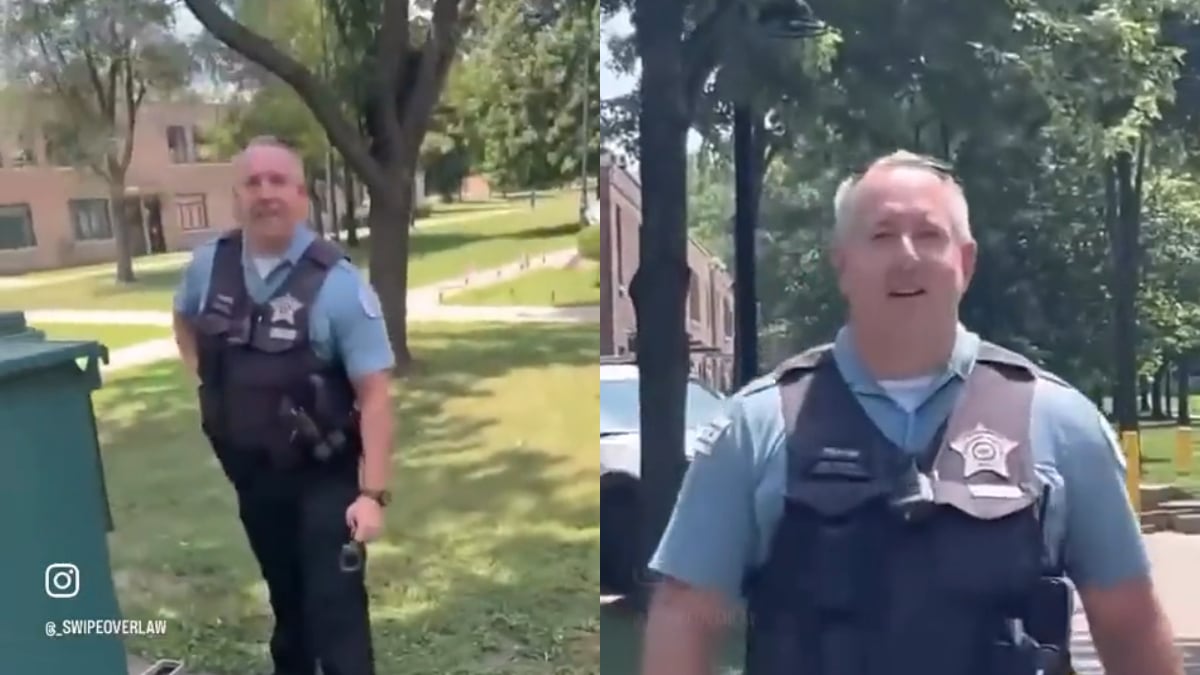 Chicago Cop Caught on Video Threatening to Execute Fleeing Residents: ‘America Is F***ed Up’
