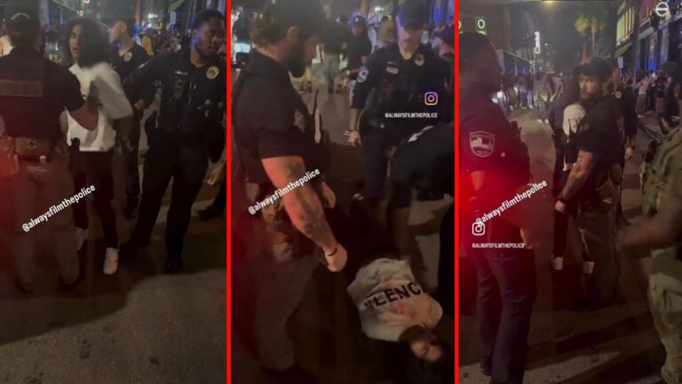 Cowardice Georgia Cop Handcuffs Man, Then Slams Him For Merely Existing