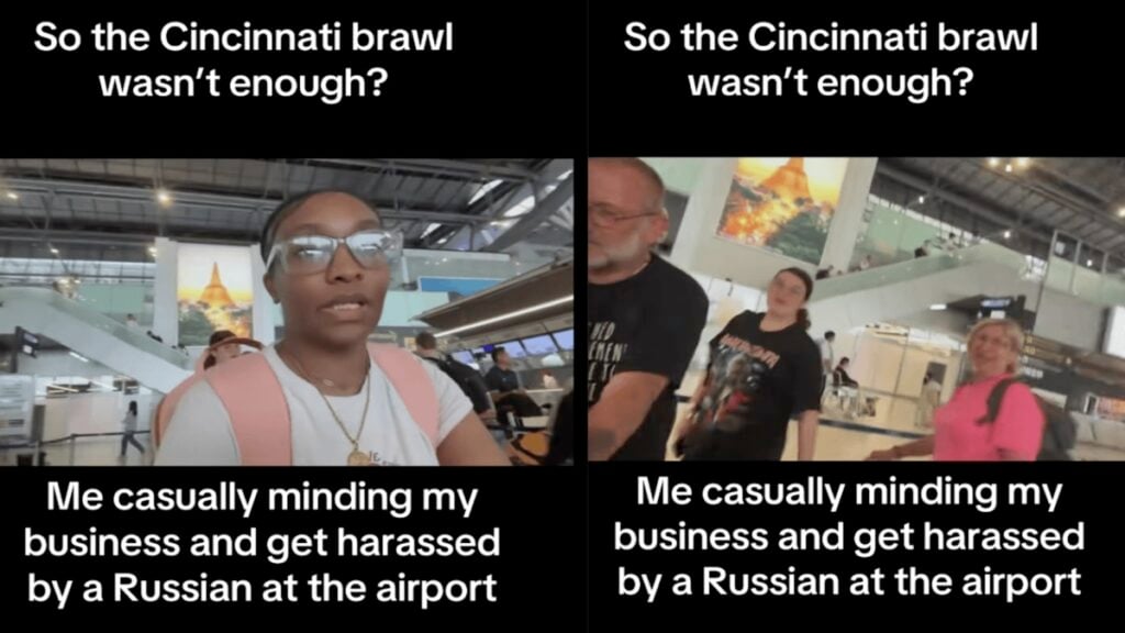 Florida Woman Harassed by Russian Karen at Airport While Recording a YouTube Video
