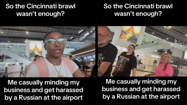 Florida Woman Harassed by Russian Karen at Airport While Recording a YouTube Video