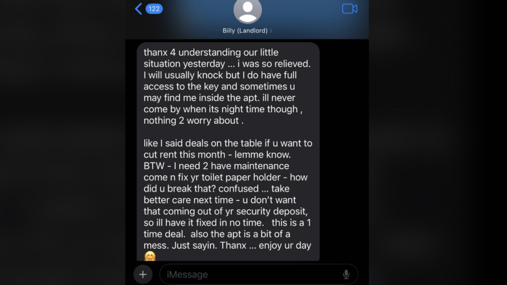 New Jersey Landlord Bribes Tenant After Sneaking into Their Bathroom