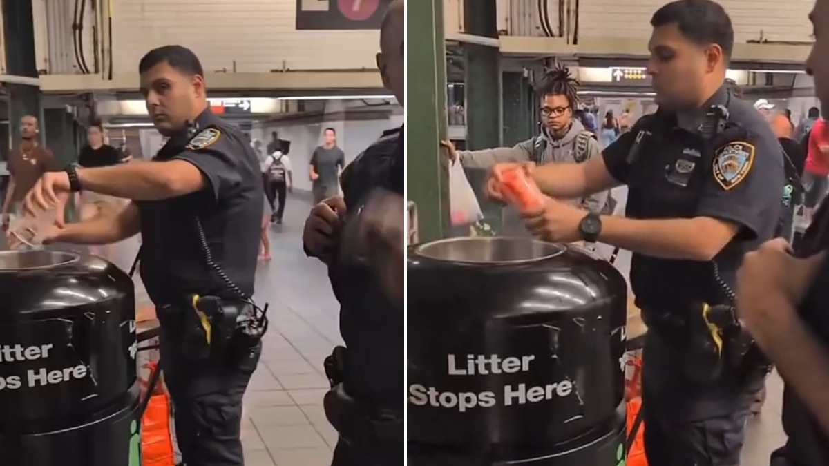 Unjust New York Police Officers Destroy a Fruit Vendor’s Livelihood By Throwing All Her Product Away, ‘WTF Is Wrong With Society’