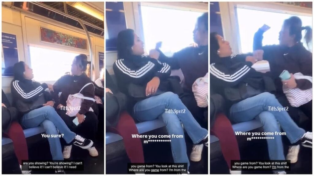 Two Xenophobic Women Crash Out on Crowded New York Subway Because One Didn't Move Over Far Enough