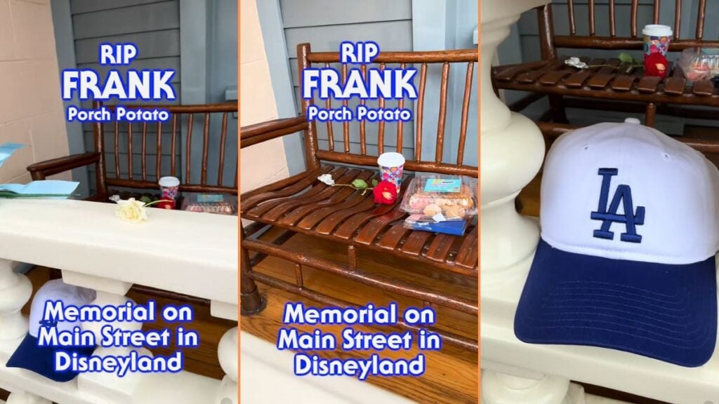 Unofficial Memorial Placed At Disneyland California for Recently Deceased Guest, 'RIP Buddy'
