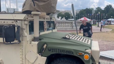 Shocking Footage Shows Washington DC Citizen Confronting Troops About Homeless Rights: ‘America Is a Police State’