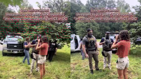 ICE Targets NPR Reporter in Shocking Washington DC Confrontation: ‘Secret Police Are a Hallmark of Authoritarian Regimes’