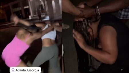 A picture of the Georgia fight.