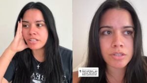 A picture of the New York woman.