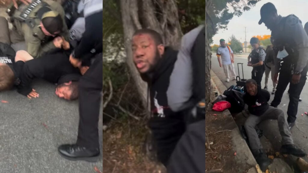 DC man slammed for eating