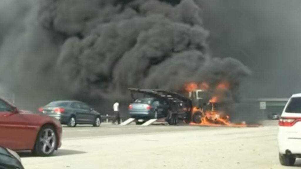 Car crash on I-4 in Florida