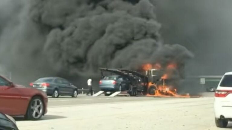 Car crash on I-4 in Florida