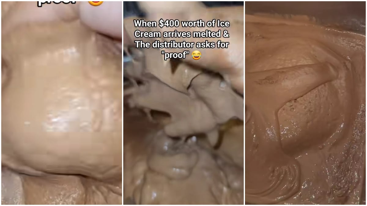 Missouri Mom is Mad After She Was Asked to Prove Her $400 Ice Cream Arrived Melted: ‘So Mad You Scooped Ur Whole Hand in There’