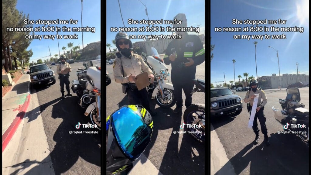 Las Vegas Biker Unfair Ticket Police
