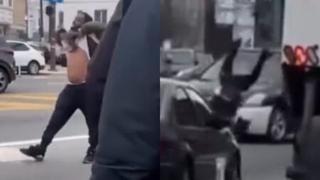 Nissan Altima vs Black man road rage