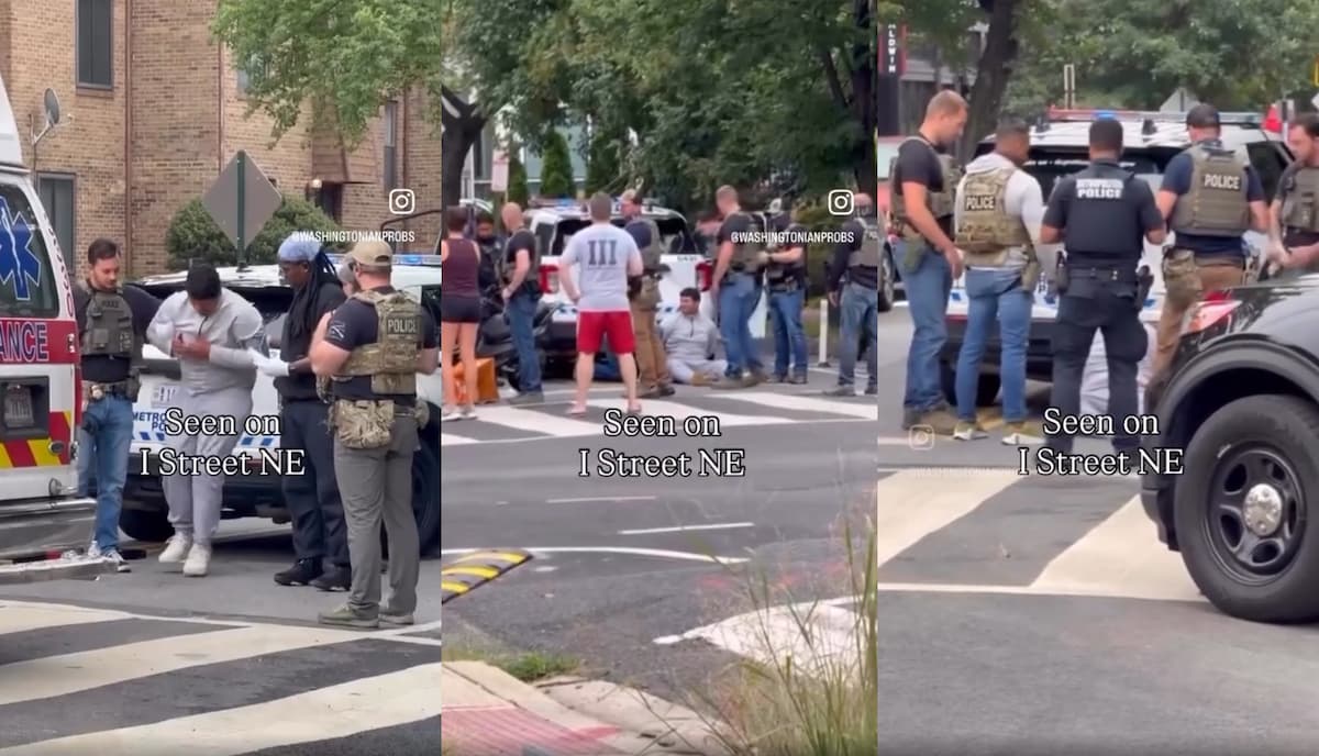 ICE Agents in Washington, D.C. Accused of Knocking Man Off Scooter, Leaving Him Injured and Shackled: ‘So it’s basically attempted murder? Got it’