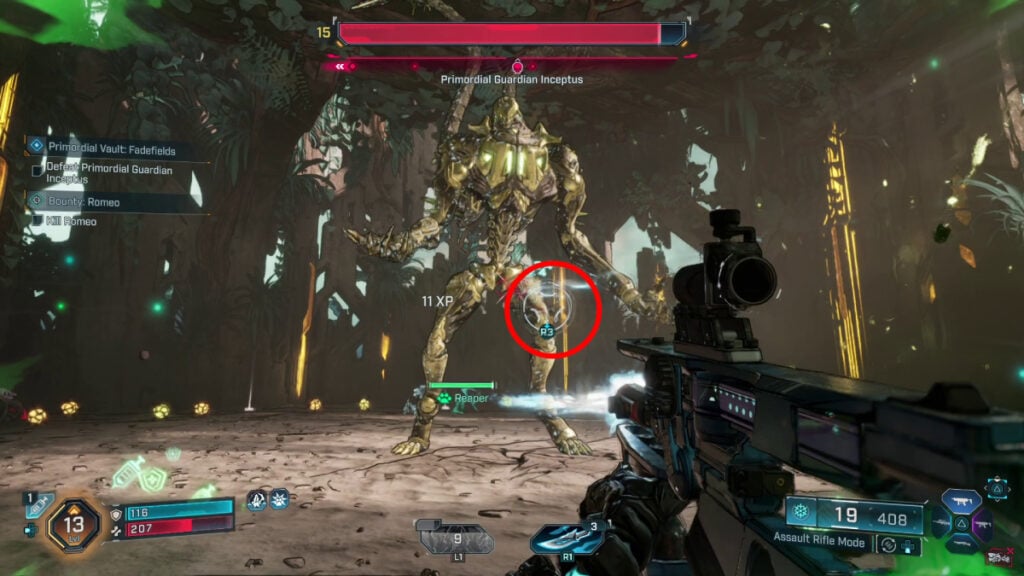 Vault boss fight