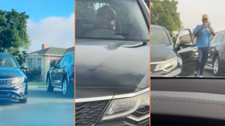 California Woman Has Car Stand-Off With Male Karen, 'He Could BARELY See Over the Steering Wheel'