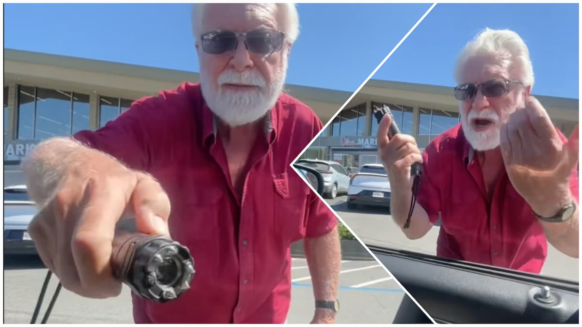 Irate Boomer Threatens Women With a Taser During Road Rage Incident in California: ‘Santa Needs to Chill’