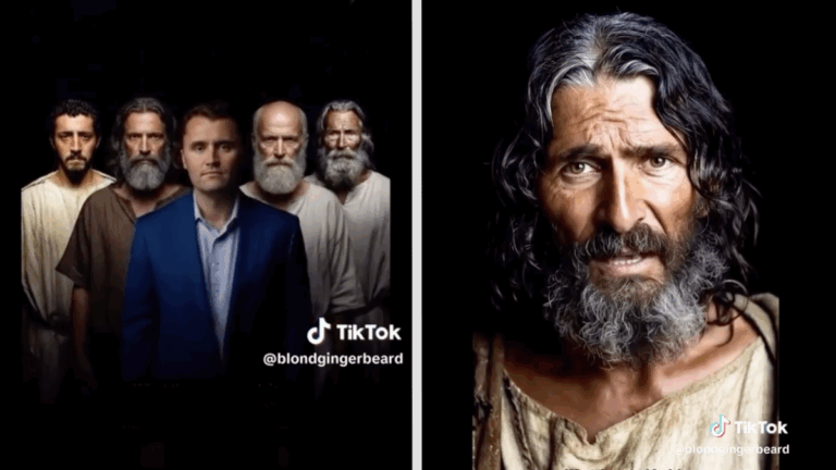 Charlie Kirk Stands With Apostles in 'Absolutely Unhinged' AI TikTok Video