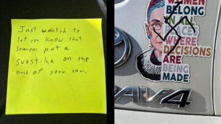 Colorado Car Swastika