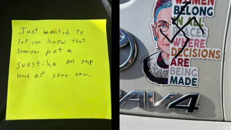 Colorado Car Swastika