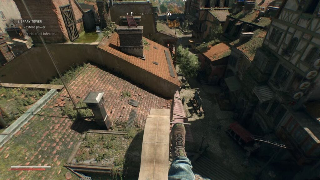 Kyle doing parkour