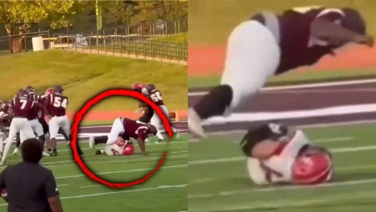 Football player in Michigan High School Game Injured