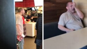Los Angeles McDonald's fight