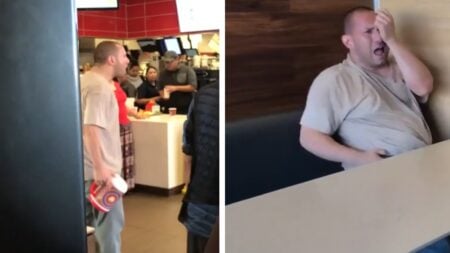 Los Angeles McDonald's fight