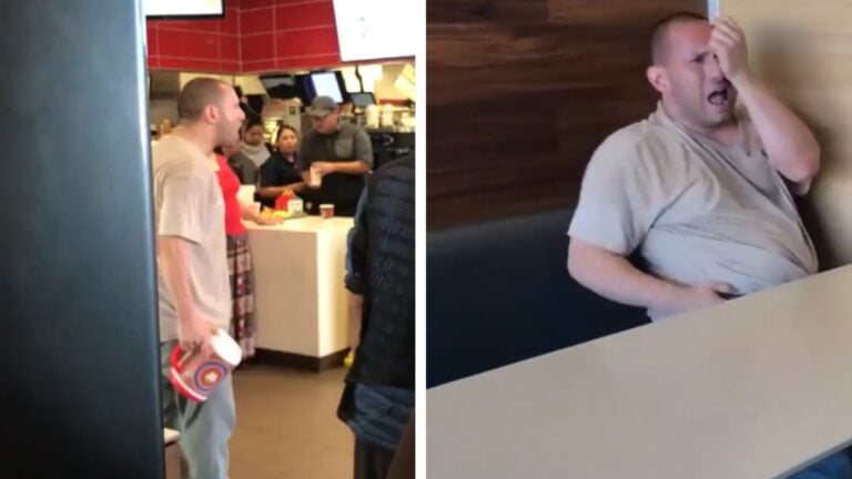 Los Angeles McDonald's fight