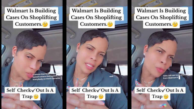 Montgomery Walmart Self Checkout Warning